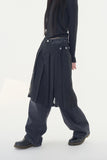 Tressa textured wrap skirt