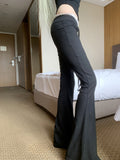 Ririna Lace Span Bootcut Pants