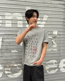 Time crop short-sleeve t-shirt