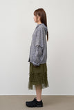 Lan Checked Layered Jumper