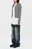 (W) Nue Striped Cardigan