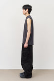 Fog Distressed Sleeveless