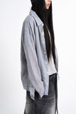 Light crease summer check shirt