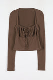 Bolero Ens Shirring Tee