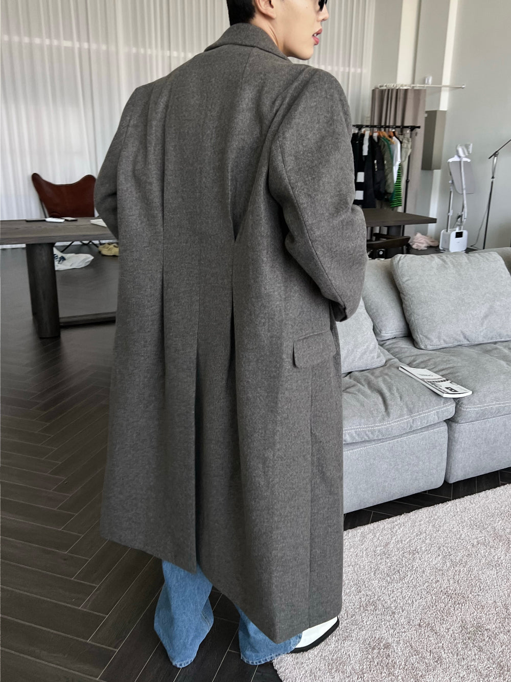 Dart Overfit Long Coat