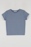 Sage Crop Short Sleeve Tee