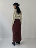 [Tube top SET] Monica Wool Layered Bolero