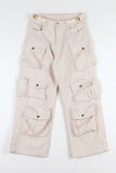 Cargo side buckle pants