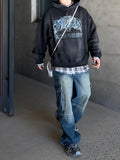 Two-Pocket Unbalance Cargo Denim