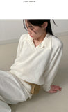 [Planning] Viscose V-neck loose fit knit