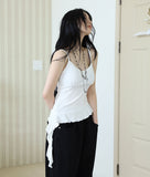 It Drop Hole Sleeveless