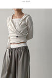 Fleece Hood Neck Wrap Cardigan