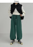 Pile Balloon Jogger Training Pants