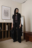 Mir mesh twist shoulder bag