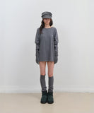 Mesh Band Puff Sleeve