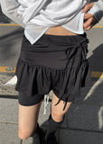 QUER FRILL STRAP SHORT SK
