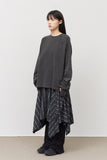 (W) Frin Unbalance Skirt