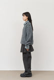 Hawk Striped High Neck Knit