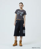 PIGMENT BUTTERFLY GOTH CROP TEE