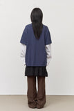 Bebe Waffled Layered Longsleeve