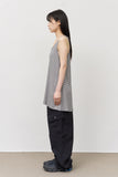 (W) Thin Striped Sleeveless