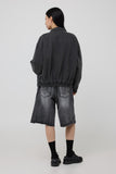 Ecru washed shorts