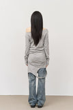(W) Sandy Cat Denim