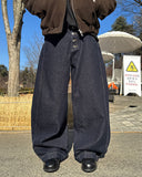Giwoo Curved Denim Pants