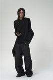 (M) AXIS LAYER BUTTON HOODIE