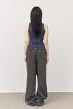 (W) Moto Stud Sleeveless