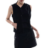 (W) STRUCTURE WRAP SKORT
