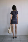 LACE TRIM PANTS SKIRT
