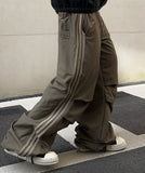 Triple Line Parachute Pants