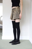 Leopard wrap shorts
