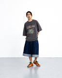 Turn-up Selvedge Denim Half Pants