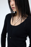 Morven U-Neck Ribbed Sweater