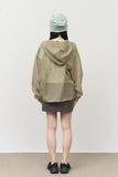 Noka Mesh Hooded Zip Up