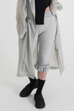 FRILL RIBBED LEGGINGS