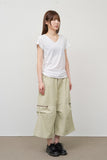 (W) Loading V-neck Top