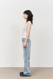 (W) Ball Dot Top