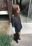 SIDE BUTTON BLOUSE TOP