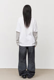 Grunge Rock Layered Longsleeve
