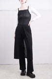 Tiena Slit Layered One Piece