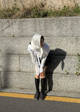 DRAPE SHIRRING T-SHIRTS
