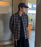 rear check shirt