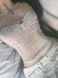 Eilana Ribbon Lace Top