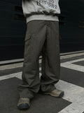 Vintage Washed Nylon Cargo Pants