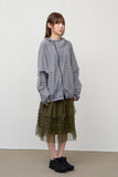 Lan Checked Layered Jumper