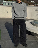 Roy Zipper Round Knit