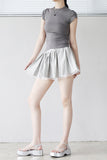 Mona round neck slim fit short sleeve t-shirt